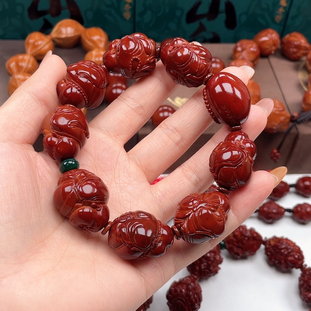 橄榄核手串z*f弥勒手串