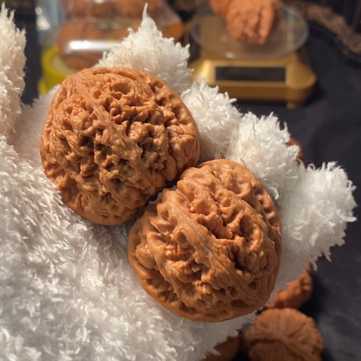 文玩核桃吊坠44平谷粗筋