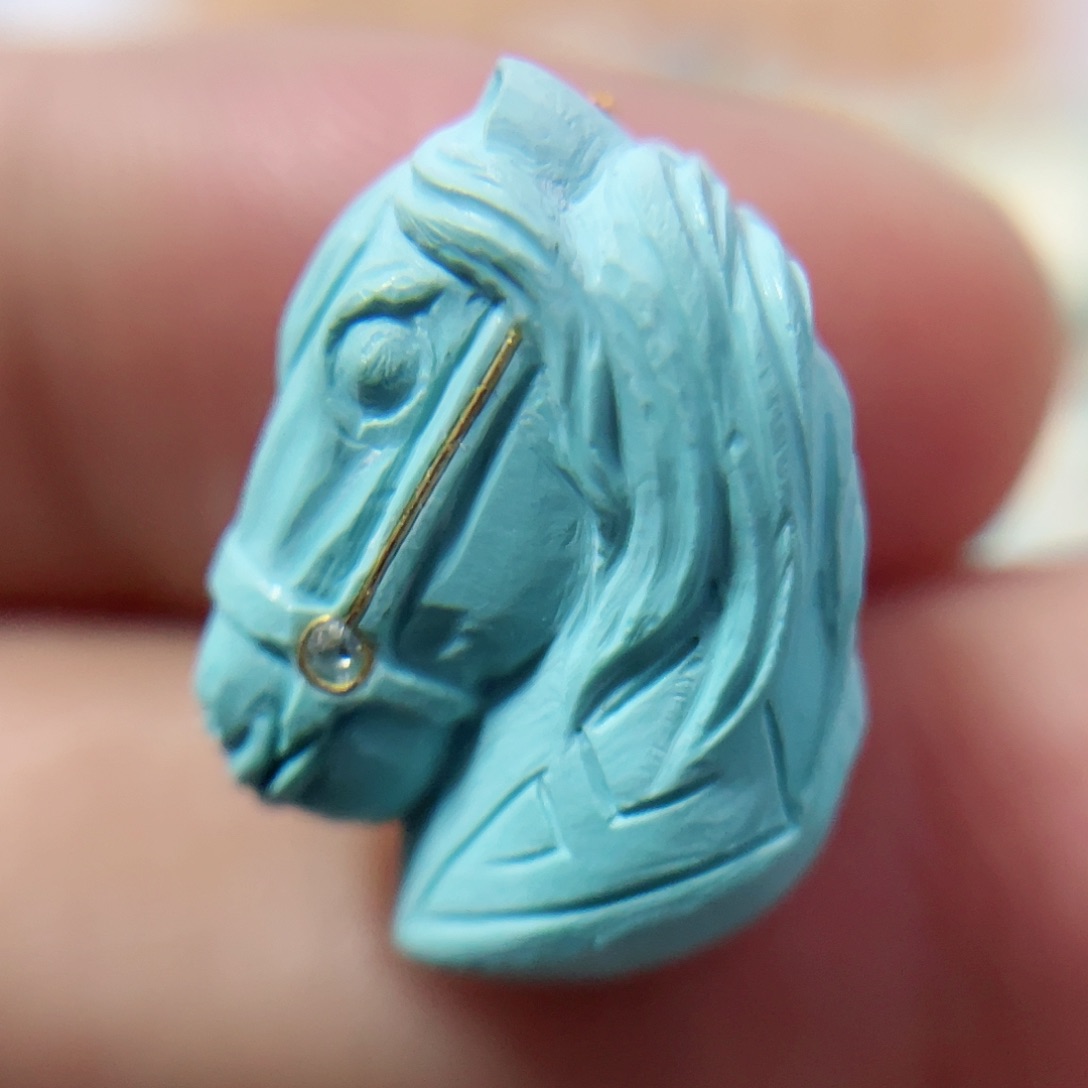 绿松石配饰未镶嵌