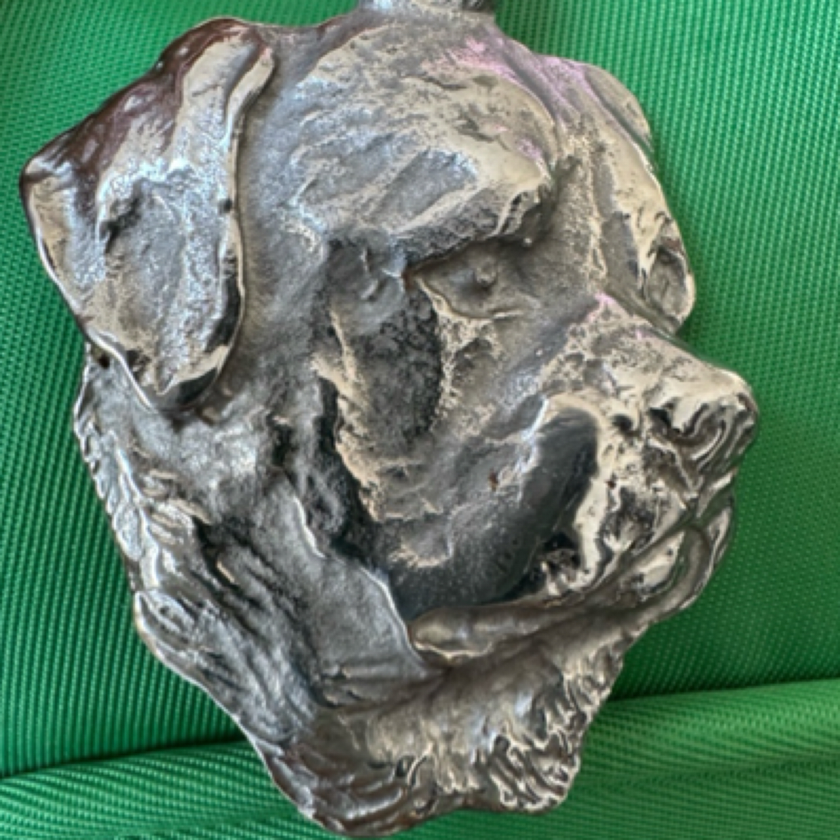 定制罗威纳立体雕刻项圈吊坠狗头钥匙扣项圈，猛犬俱乐部礼品