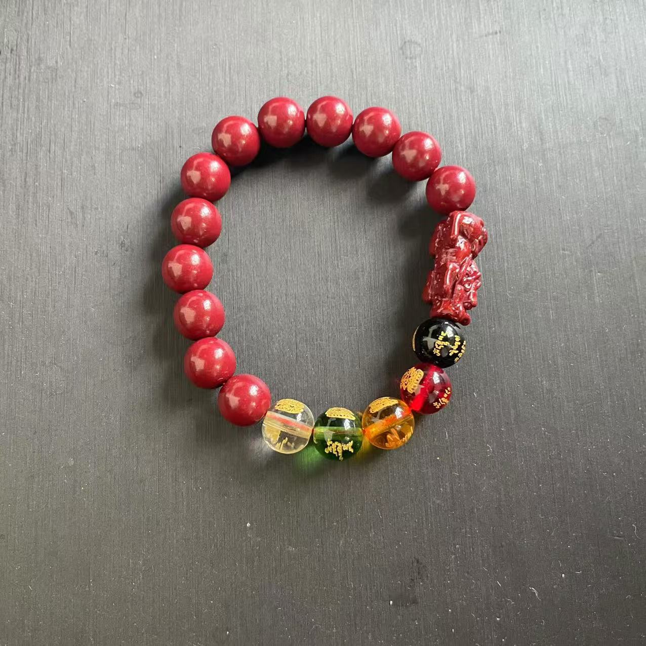 含辰砂工艺品精品手串  YW066【无礼盒】