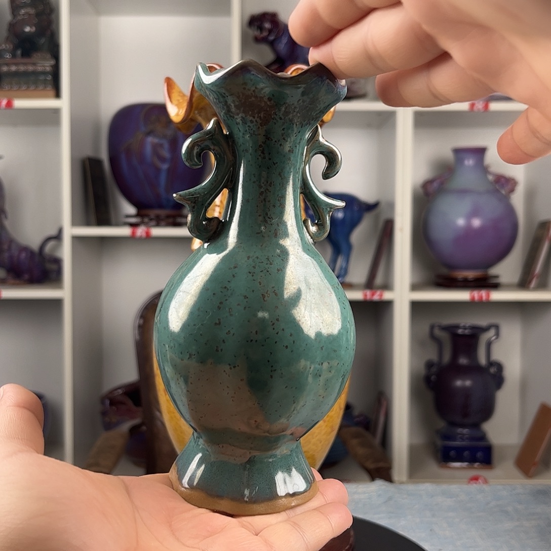 瓷片摆件……花器……