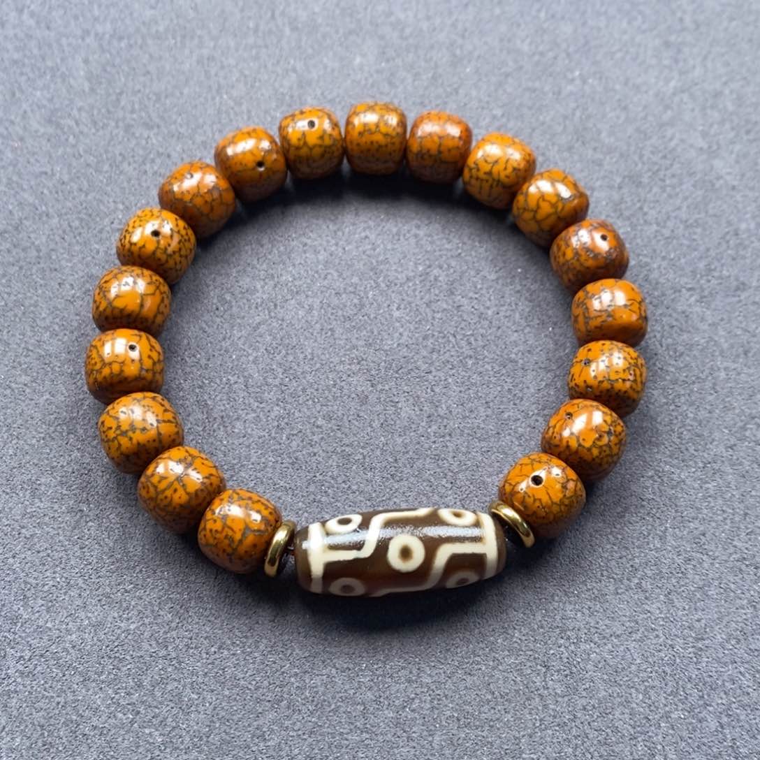 菩提把件未镶嵌星月