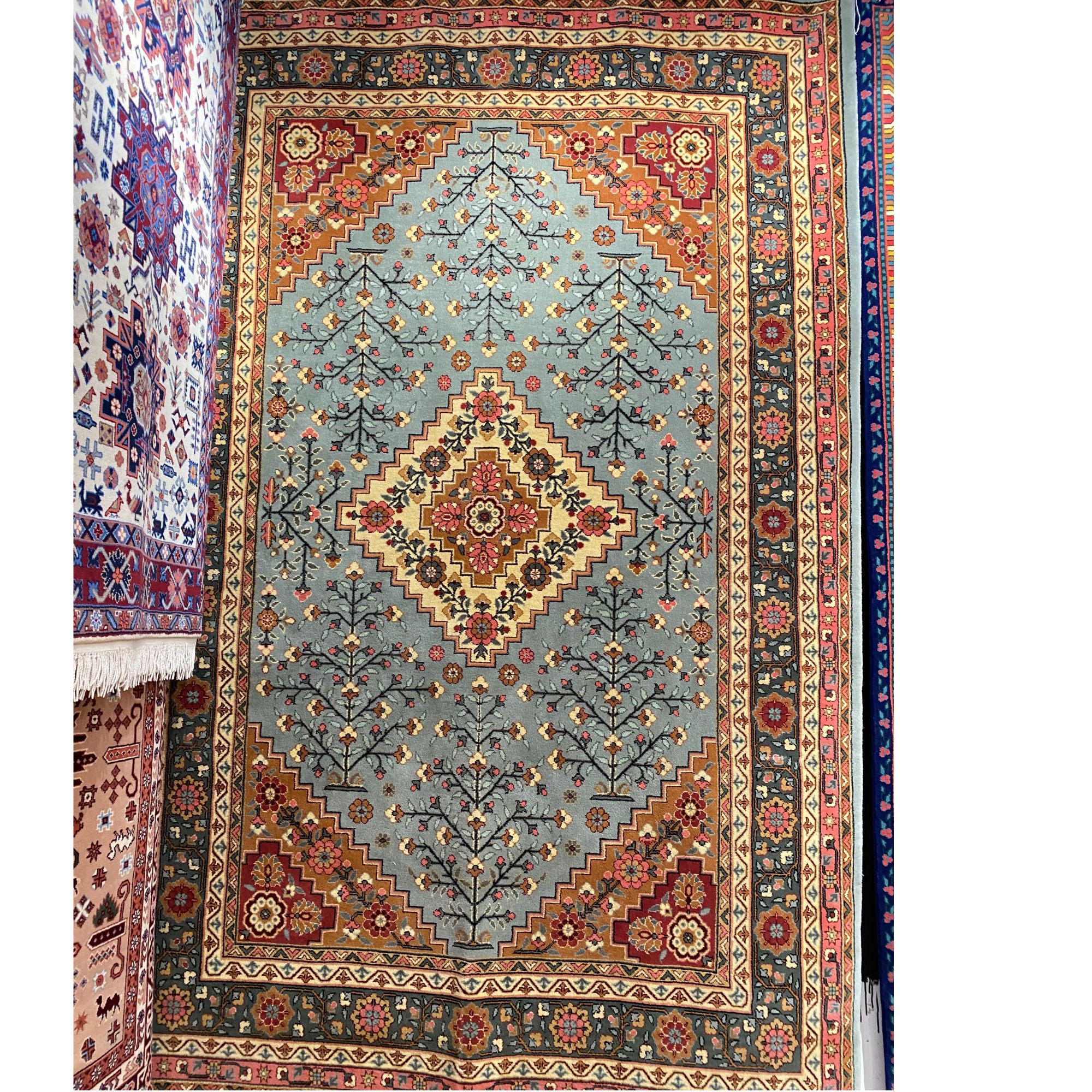 和田手工羊毛地毯 客厅卧室2*3