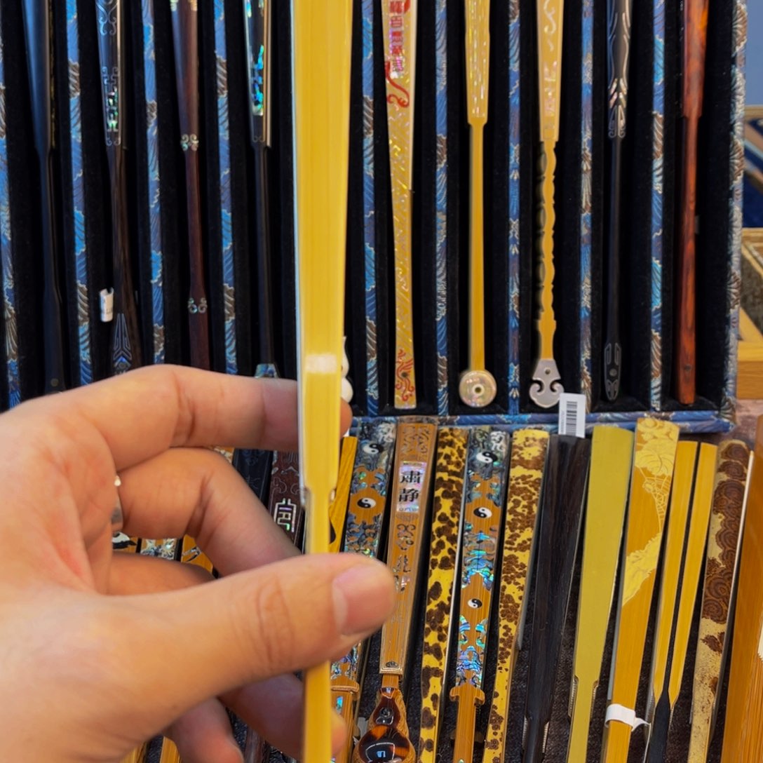 扇子手工制作文玩精品