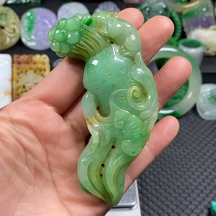 吊坠紫金钵盂菩提