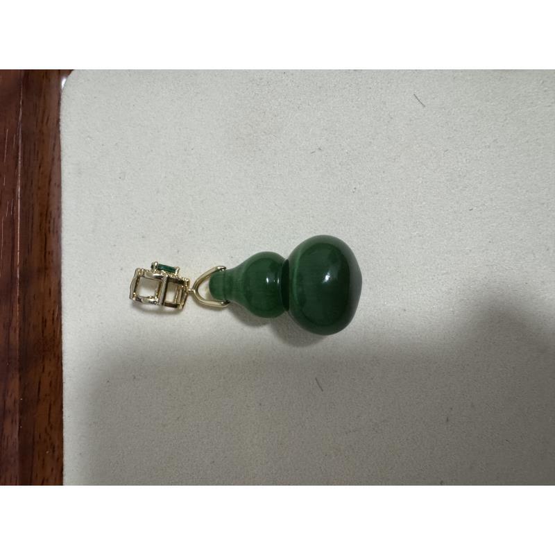 猫眼葫芦精美吊坠