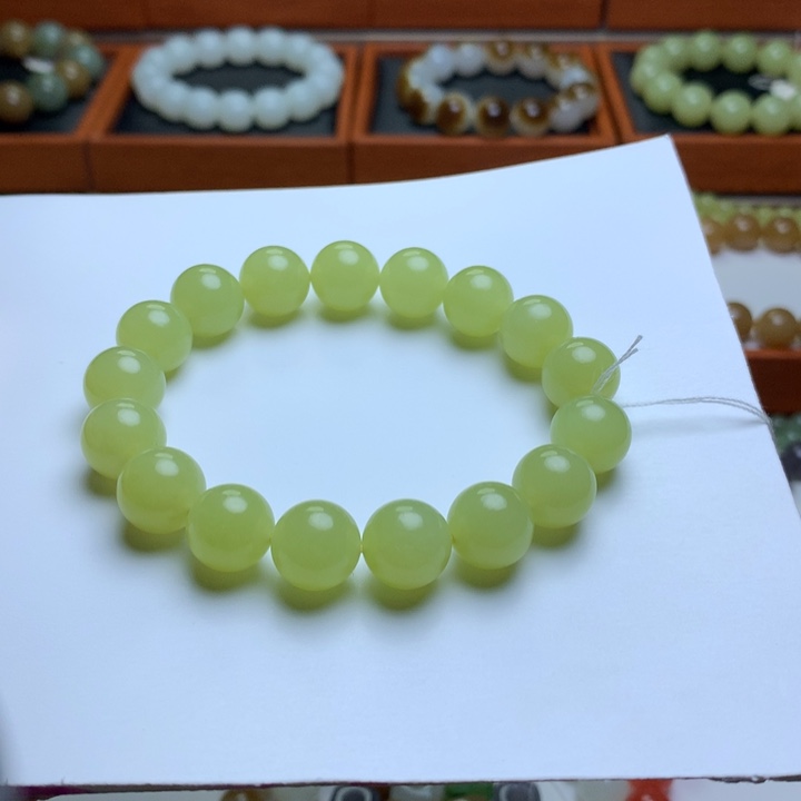 和田玉手串未镶嵌