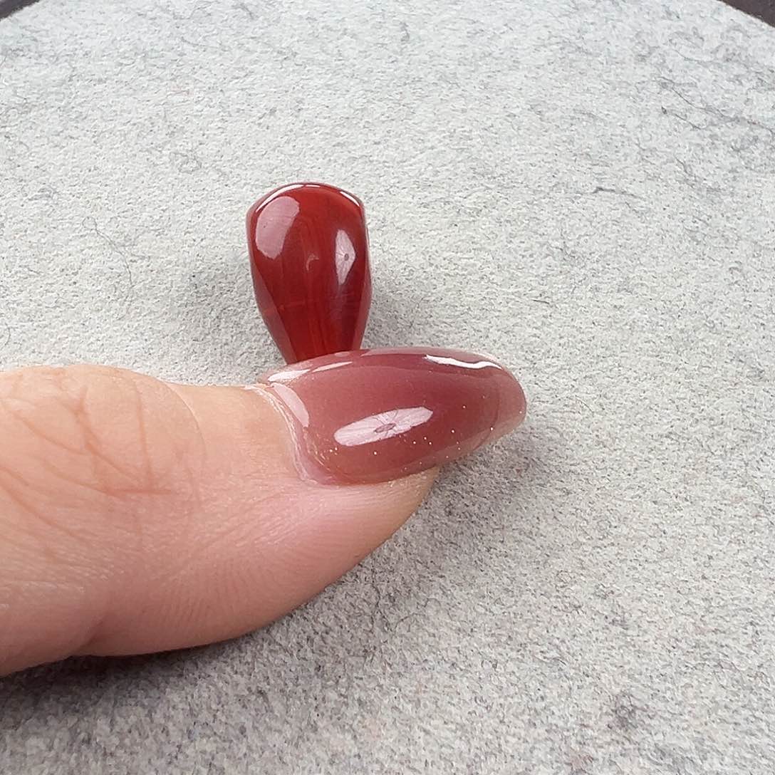 南红玛瑙三通未镶嵌?**爱