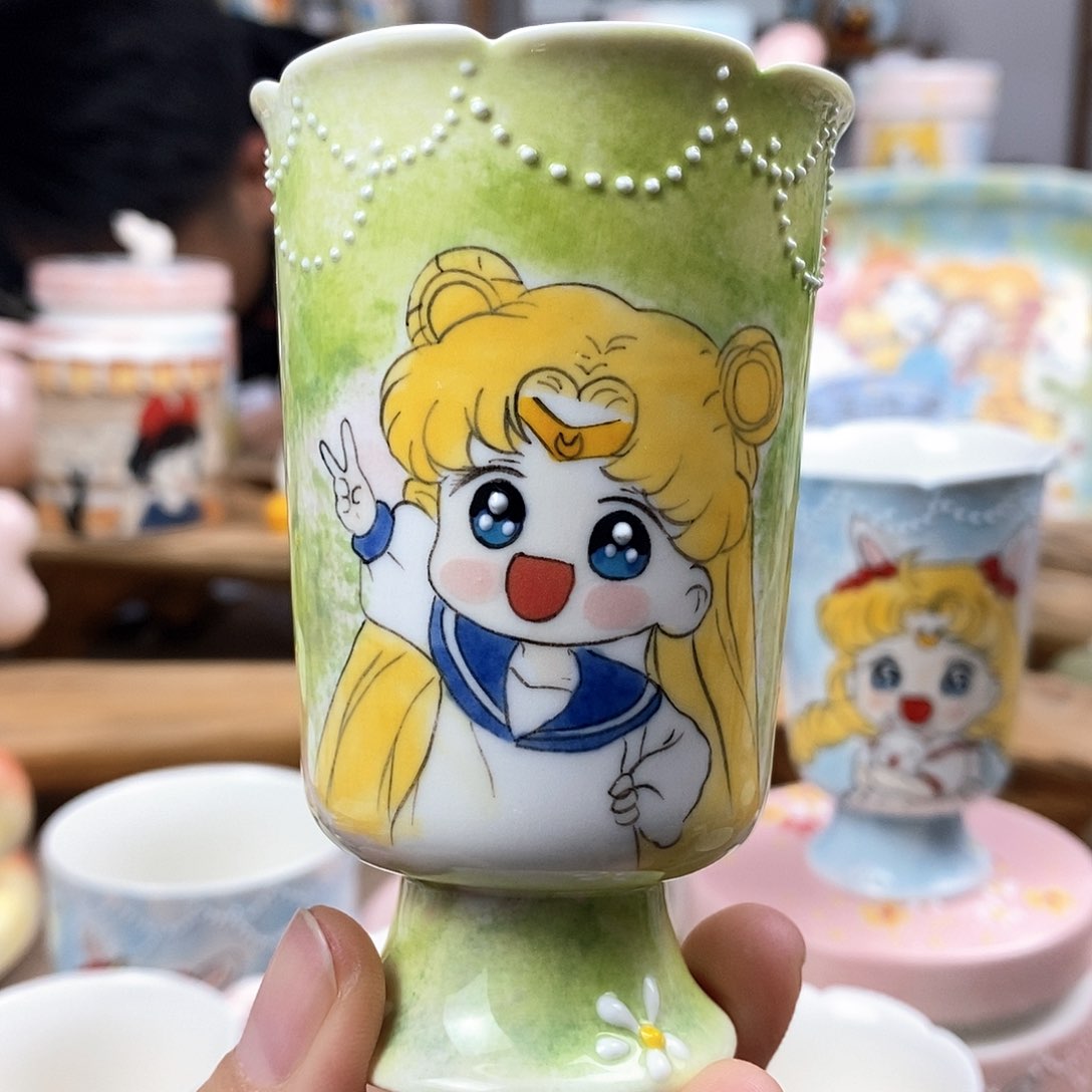 杯燃*景德镇陶瓷高温瓷