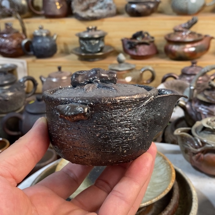 杯柴烧手工制作工艺