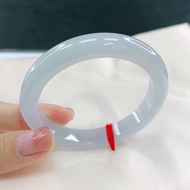 翡翠未镶嵌手镯圈53，79112