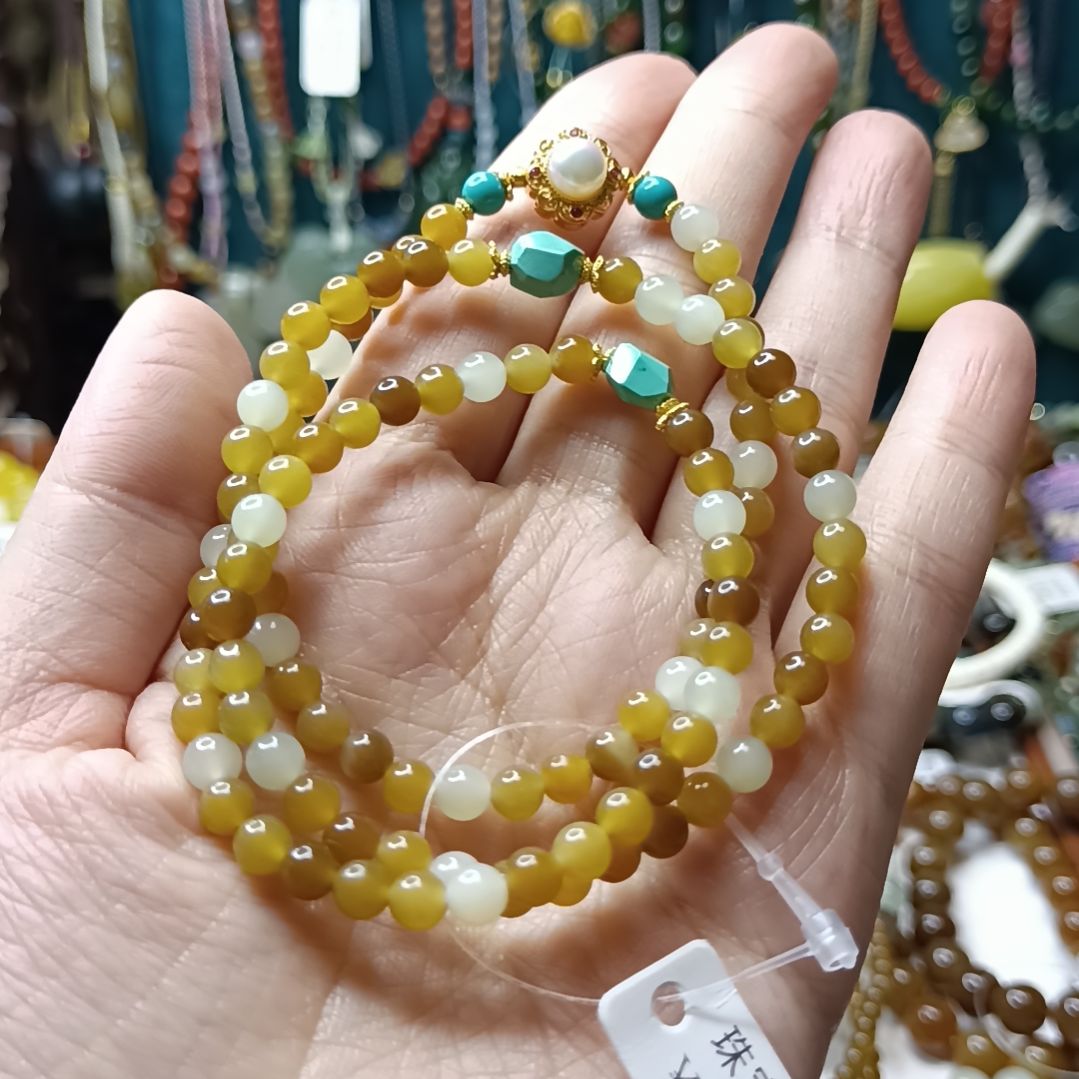 和田玉手链未镶嵌