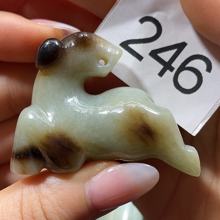 和田玉颈饰未镶嵌林**南