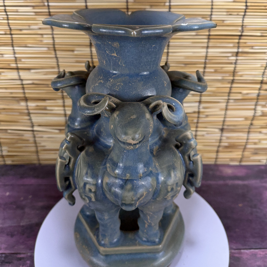 钧窑三羊尊（三羊开泰尊）