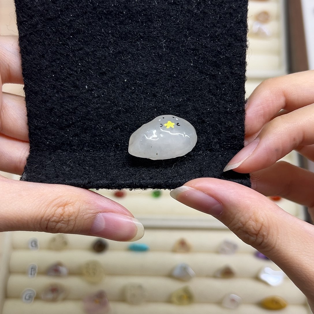 大理石磁石大只溏心星星幽灵