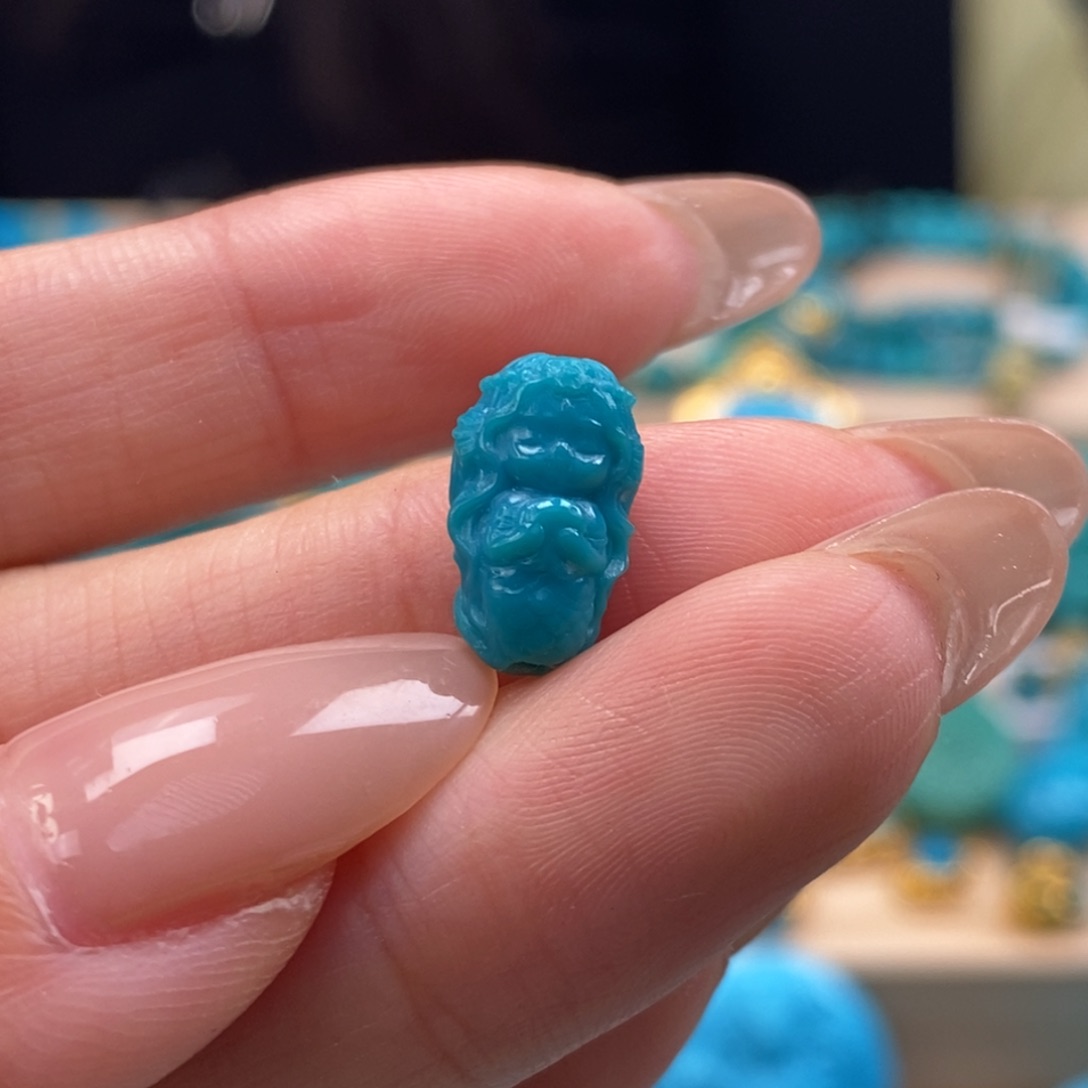 未镶嵌绿松石挂件