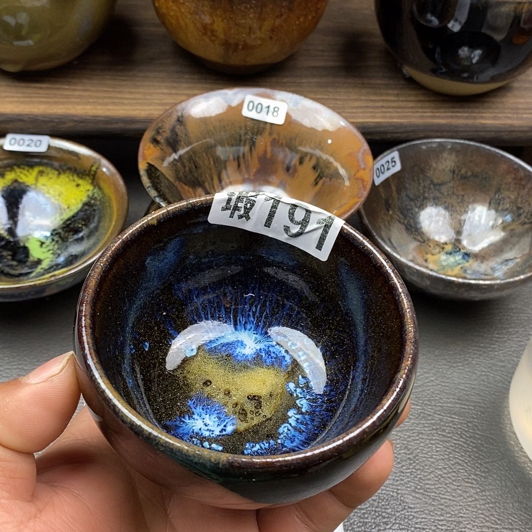 茶盏微瑕建盏主人杯子