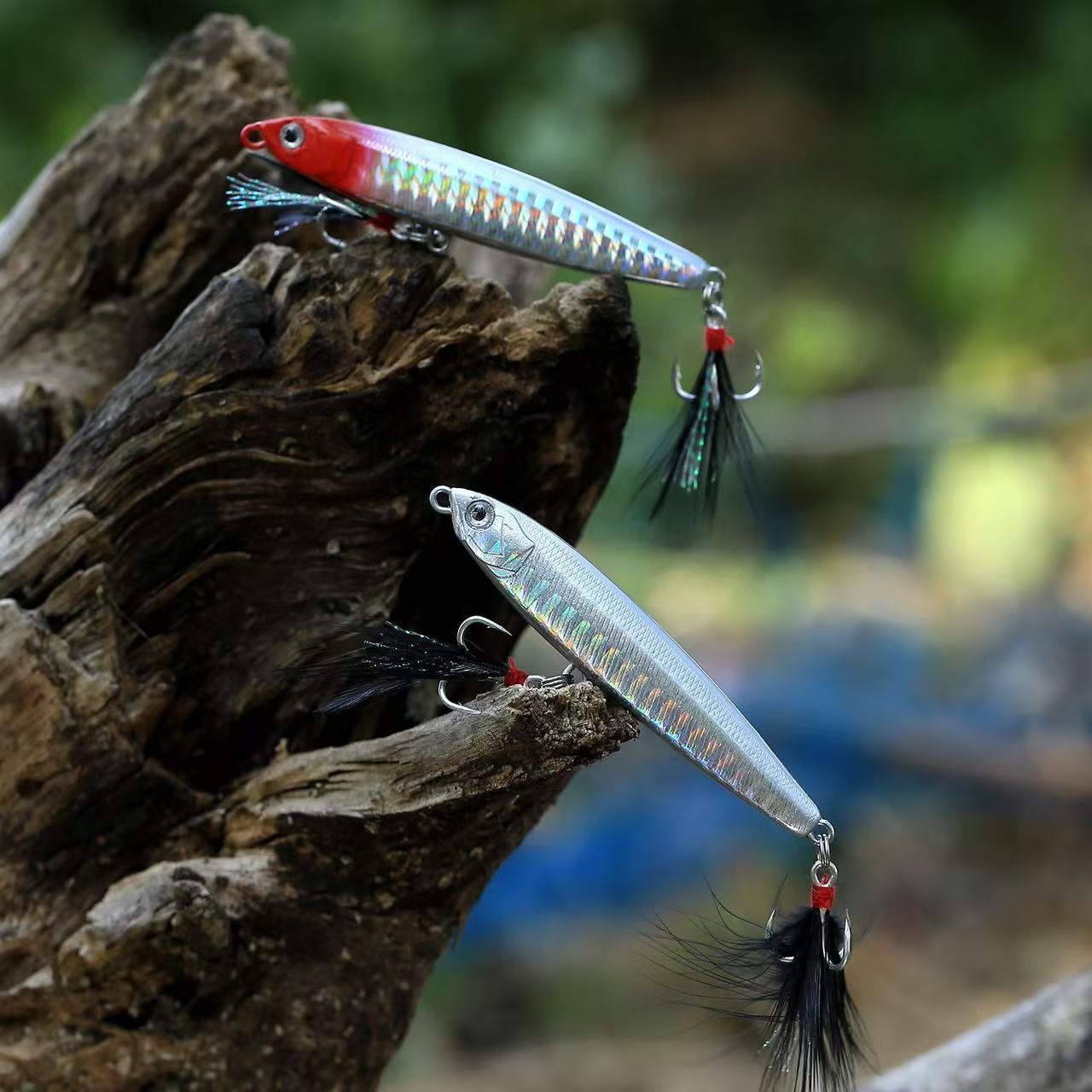 远投翘嘴鳡鱼专用颤沉式铅笔路亚假饵海钓淡水通杀