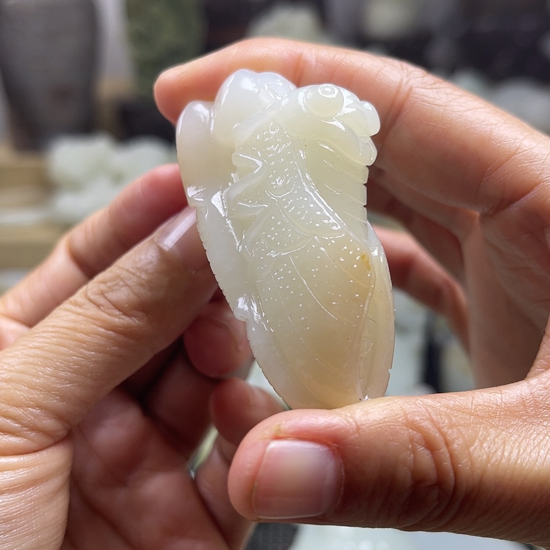 和田玉（糖玉）未镶嵌挂件