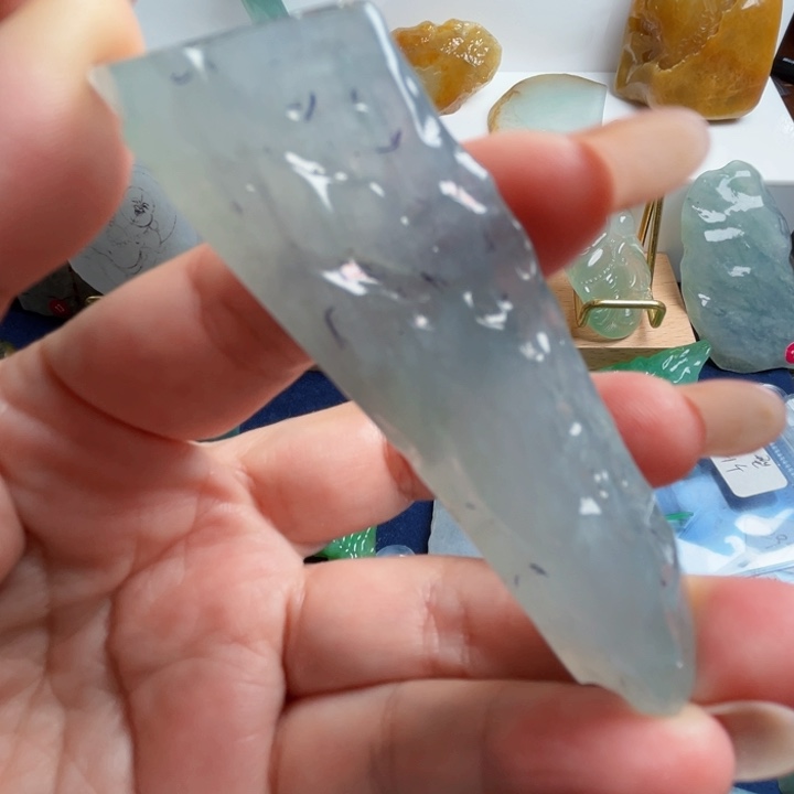 翡翠未镶嵌颈饰天然翡翠