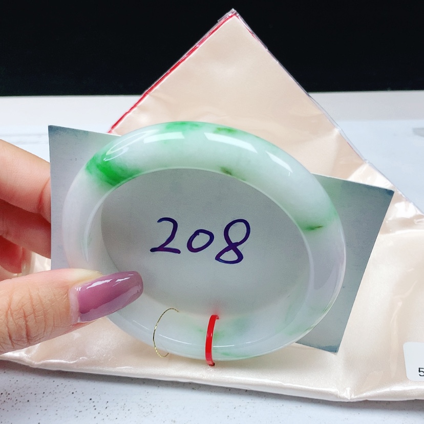 【闪购商品】翡翠手镯未镶嵌 正圈59