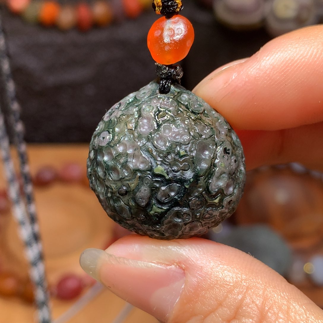 未镶嵌玛瑙/玉髓珠宝半成品