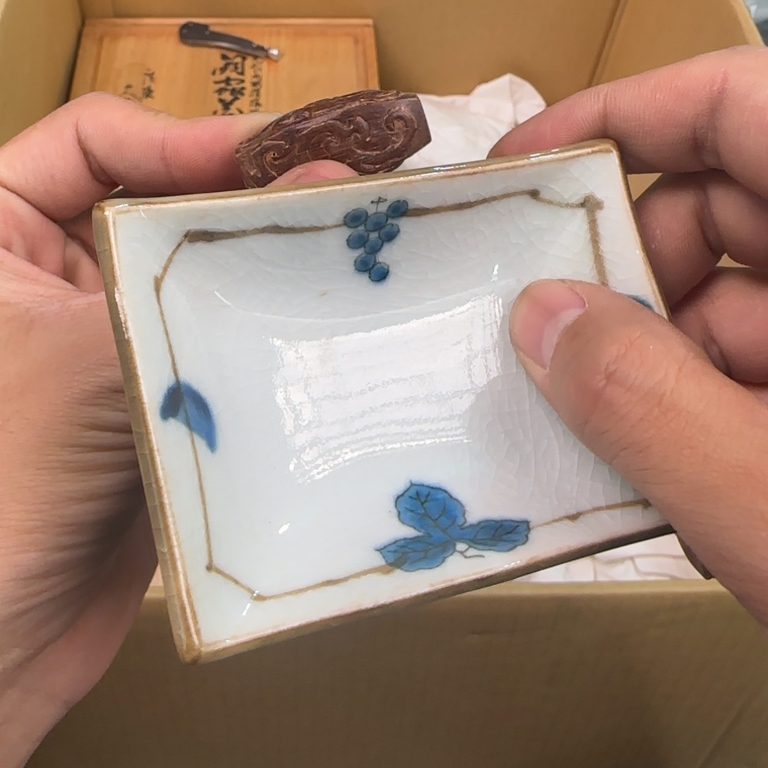 陶瓷孤品单件车里拍的