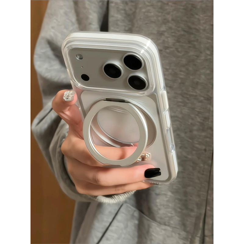 ZMGX新款ins风高级感折叠支架适用苹果17promax手机壳女16时尚15