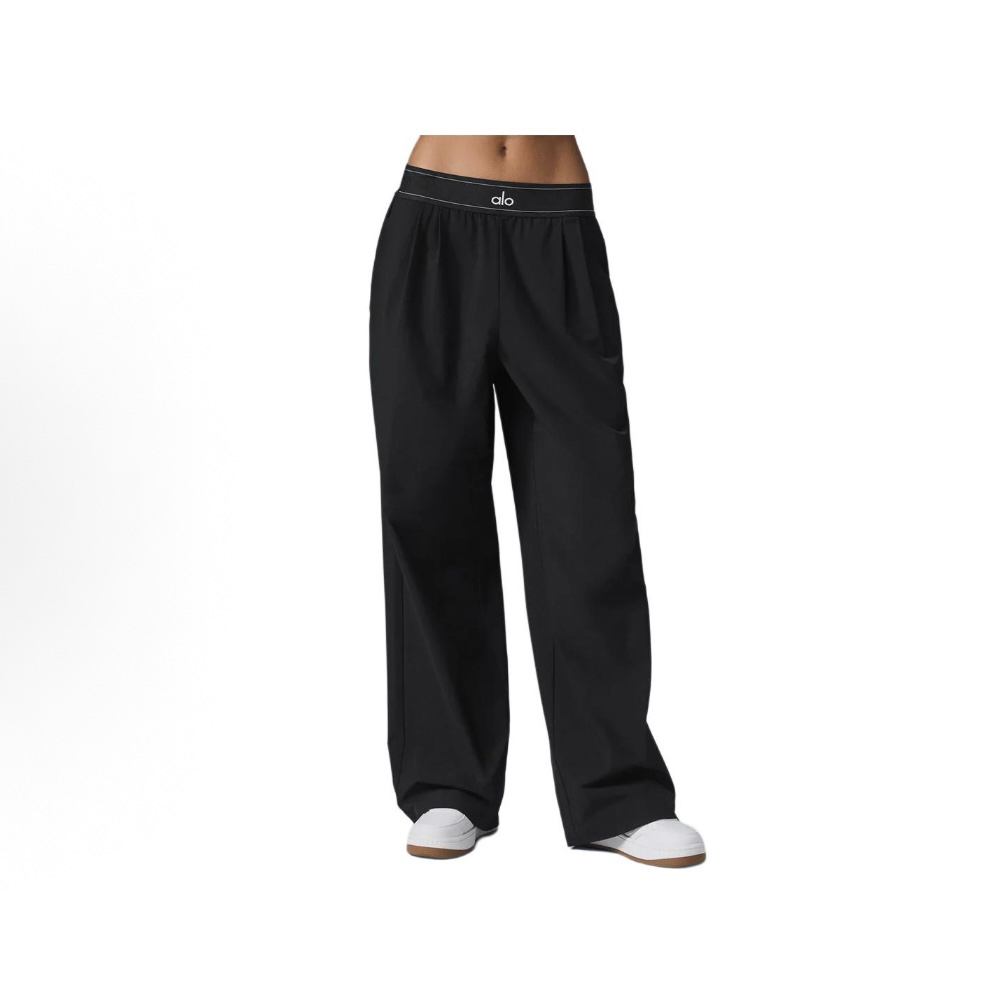 alo yoga SUIT UP TROUSER 宽松柔软常规款直筒西装裤