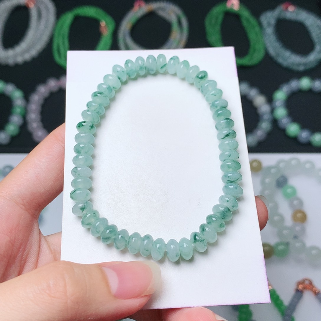 未镶嵌翡翠手链翡翠