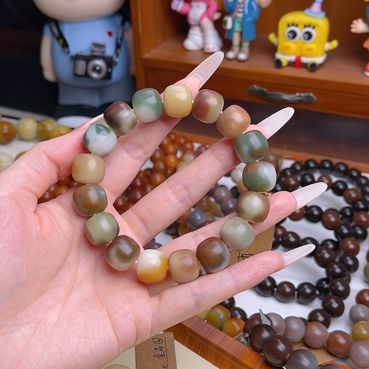 吊坠菩提根/象牙果卡14干磨桶珠4