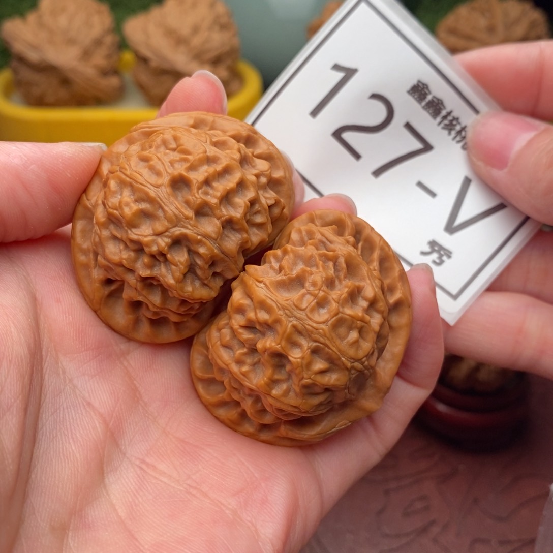 文玩核桃把件宫灯42