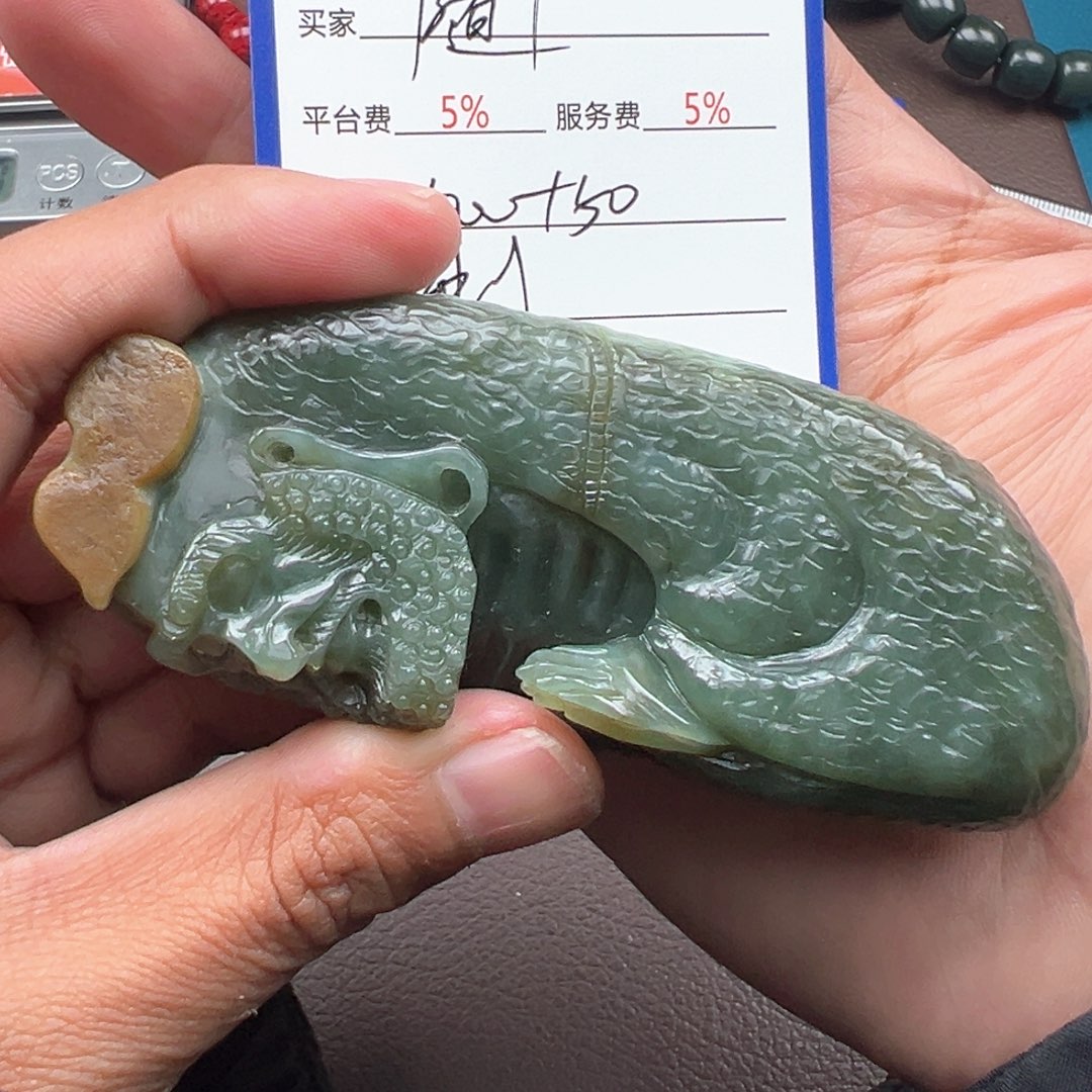 和田玉颈饰未镶嵌随****1