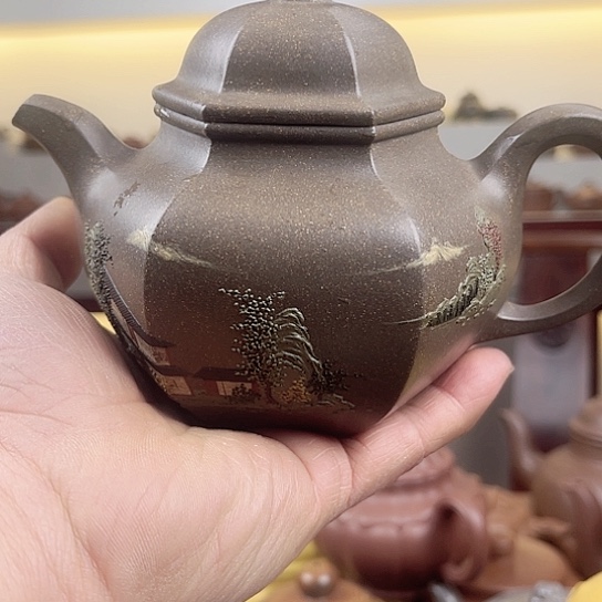 紫砂茶壶不会被我爸