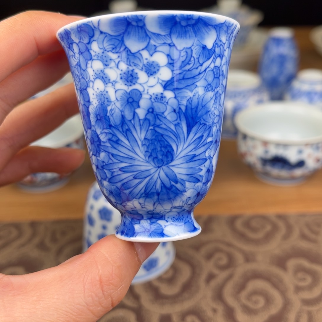 杯景德镇陶瓷杯子