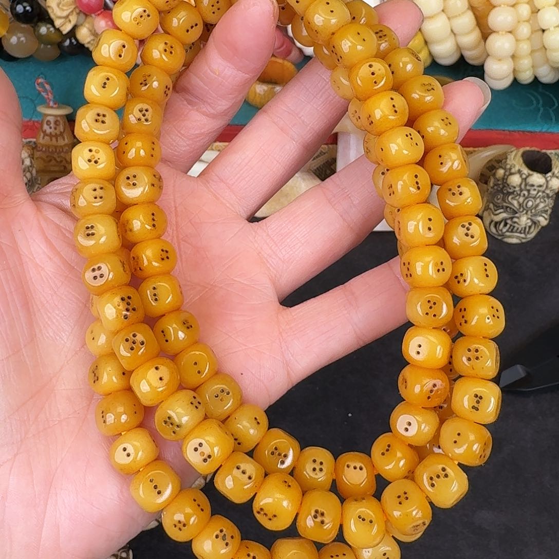 牛骨其他牛骨骰子串脖挂