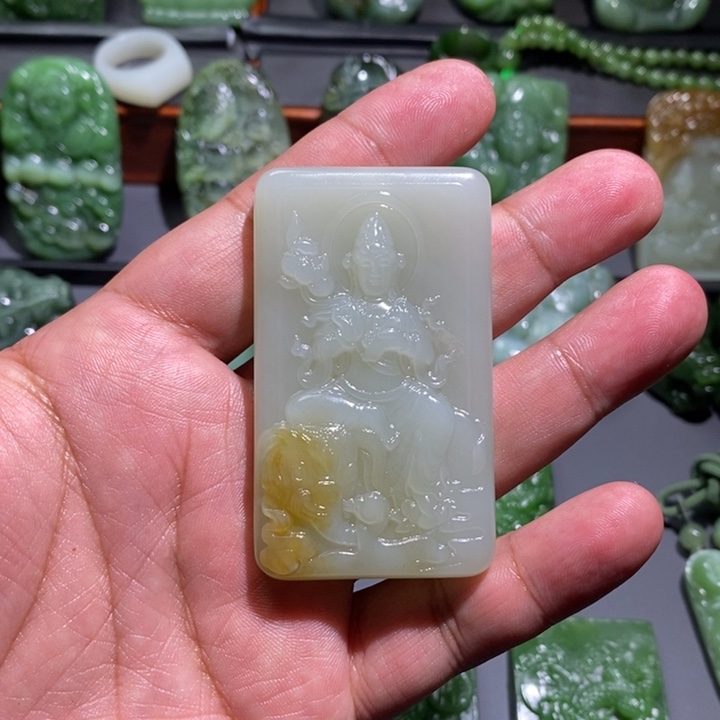 和田玉挂件未镶嵌