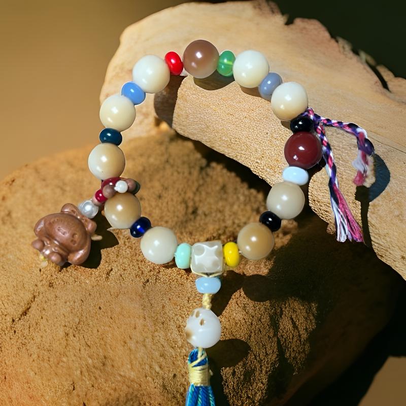 民族风菩提根绕指柔女款手链