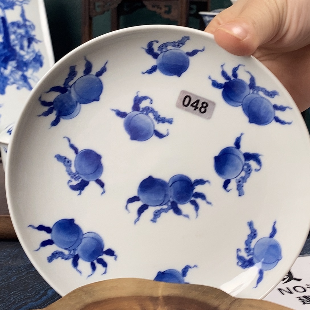 瓷片景德镇手绘青花茶器084