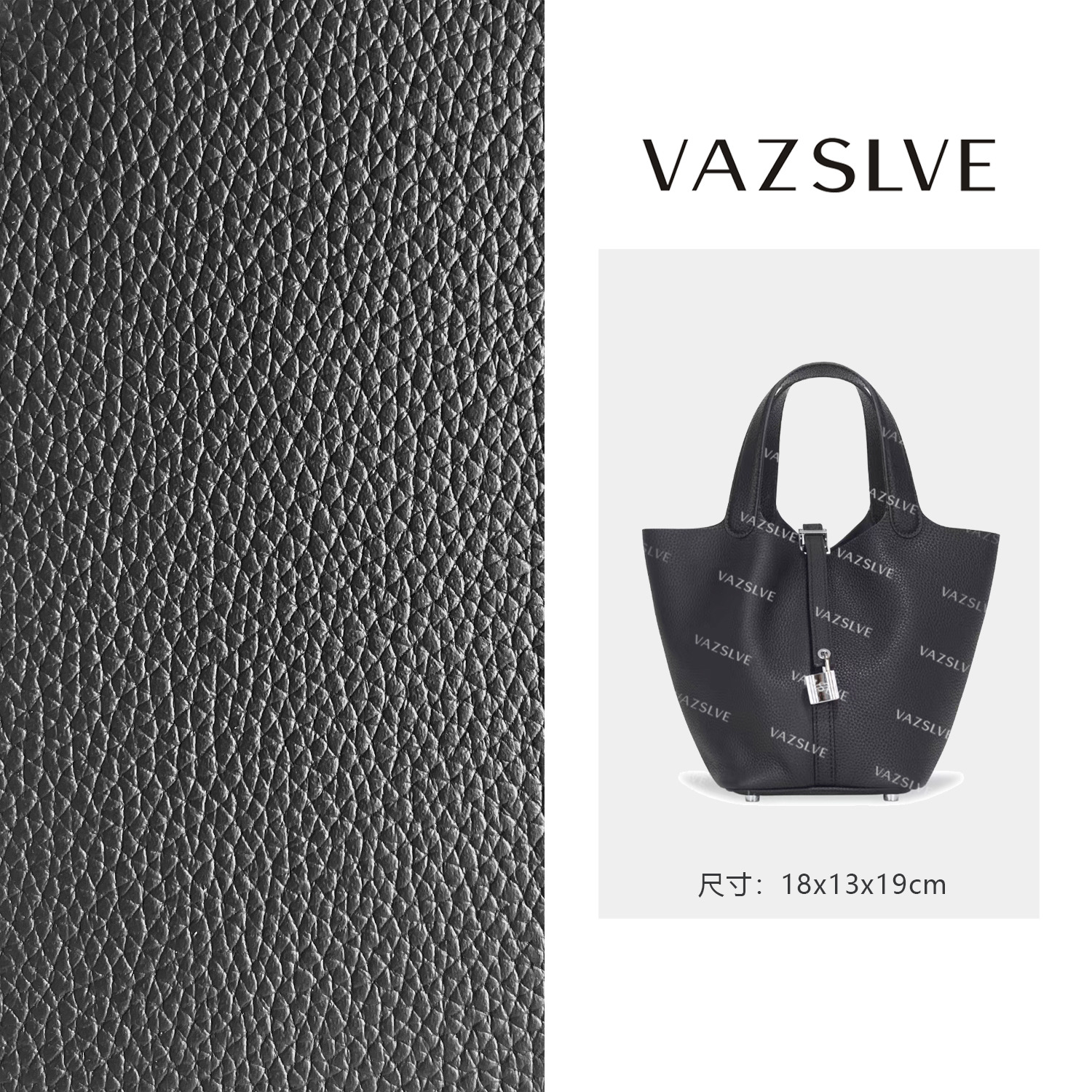 VAZSLVE/原创设计GQ-8824-黑色 秋冬轻奢小众时尚百搭女士包包