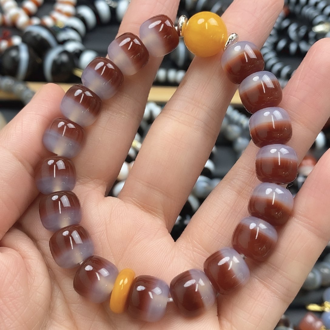 玛瑙/玉髓玛瑙手串未镶嵌