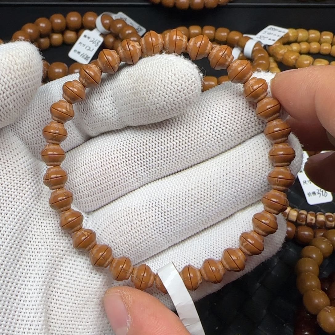 紫金鼠手串7.2mm金饭碗128