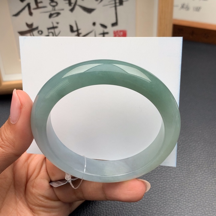 翡翠手镯未镶嵌翡翠手镯58圈口