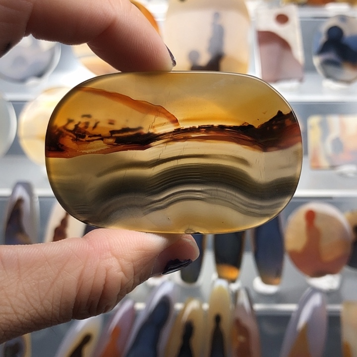 玛瑙/玉髓未镶嵌颈饰135