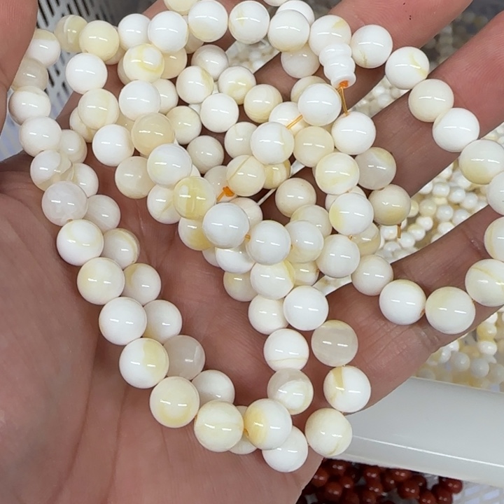 白玉菩提吊坠白色337