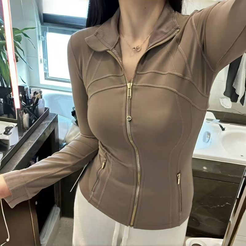 【3号链接】女款春秋显瘦时尚连帽防风弹力秋冬女士紧身加绒修身