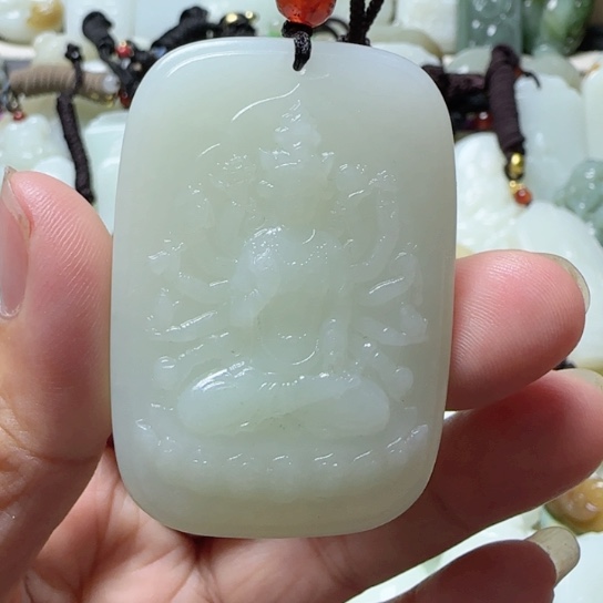 和田玉（糖玉）未镶嵌挂件