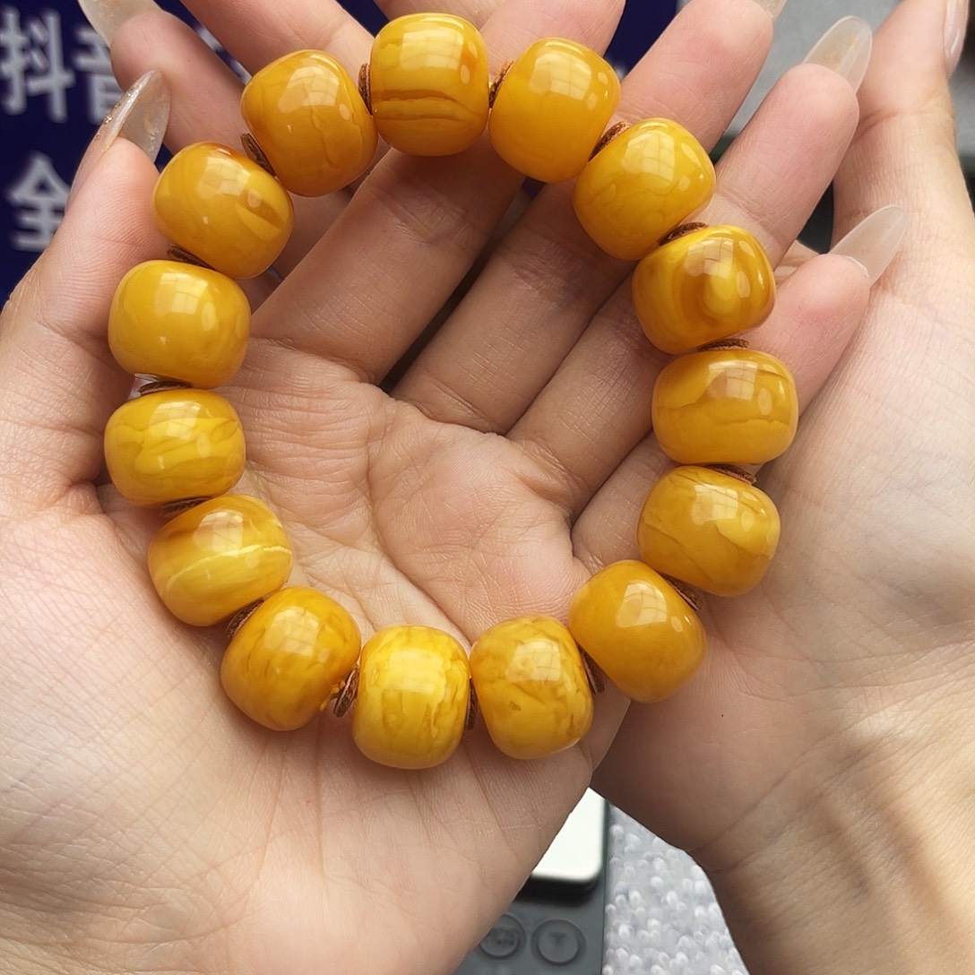 手链琥珀未镶嵌17 m多样性发其一