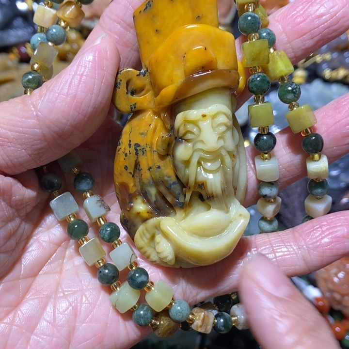 岫玉岫玉吊坠未镶嵌